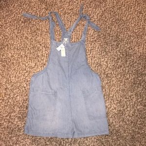 Aerie Blue jean romper
